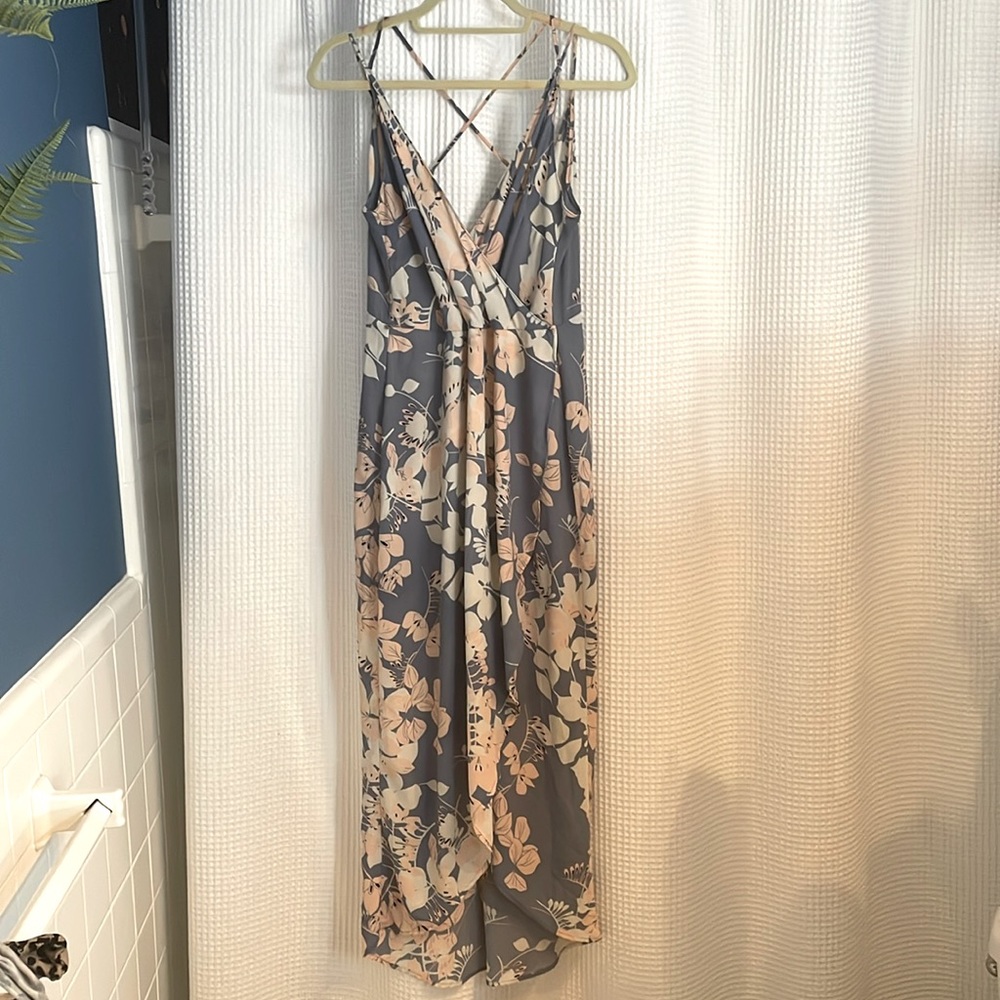 Floral flowy summer dress